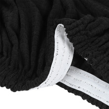 Breathable Washable Sofa Seat Cover Black