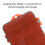 Fishing Lure Organizer Double Sided Plastic Reversible Bait Box Red 6