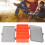 Fishing Lure Organizer Double Sided Plastic Reversible Bait Box Red 14