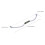 Stainless Steel Metal Eyebrow Ruler & Microblading Mapping String Marker 2