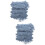 2 Blaue Fransen-Bordüre Strapazierfähigem Polyester Für DIY 6