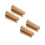 4Rouleaux Papier Kraft Multiusage Marron Pour Cadeaux 4