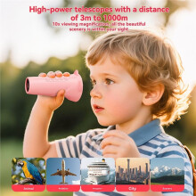 2.0inch Kids Digital Telescope 10X Magnification Handheld Pocket Telescope 2MP Camera Educational Science