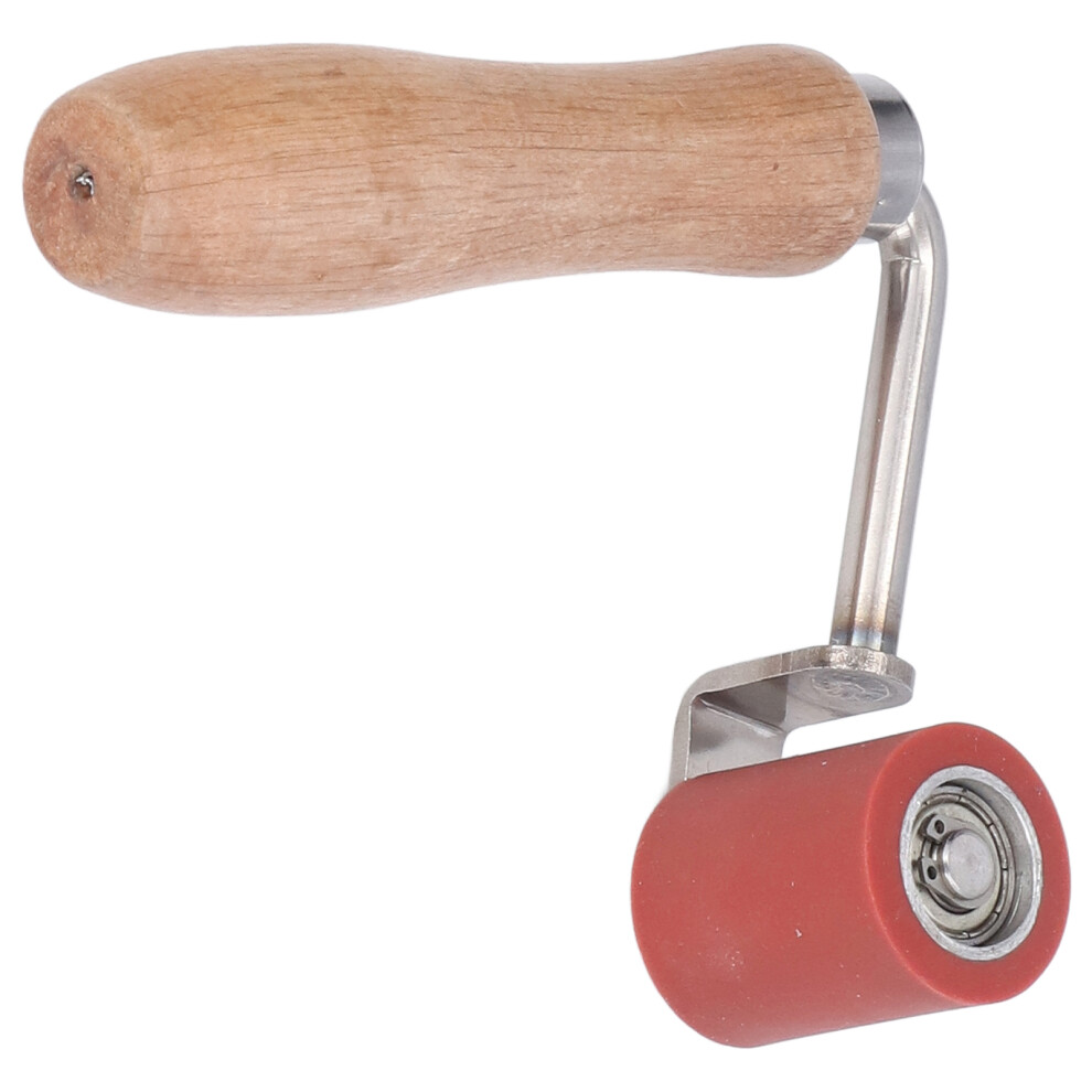 1.7In Silicone Seam Roller With Wooden Handle 75 7340572885999