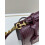 YSL Sunset Croc-Embossed Chain Wallet 8856 19cm 2
