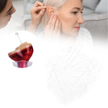 50pcs Hearing Aid Pull Out String Portable Plastic Remove Aid Accessory
