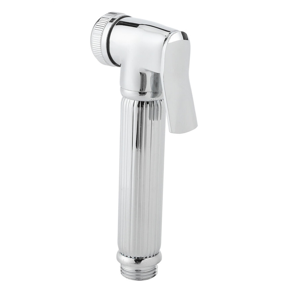 Copper G1/2In Thread Handheld Bidet Sprayer Kit, Silver, 55X136mm 3631392301955