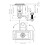 RV Storage Lock with Key Metal Security Lock Easy Install Strong Protection 2