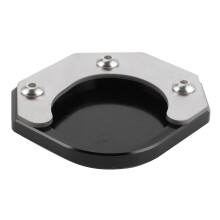 Motorcycle Side Stand Pad Extension for Yamaha Tricker 2004-2018, Silver