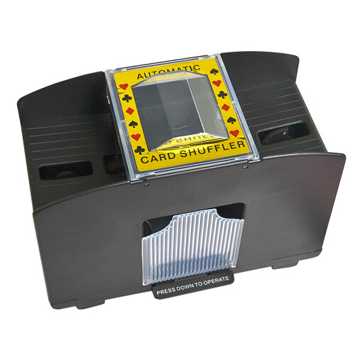 Playing Card Shuffler Machine - 1-6 Decks, Compact & Easy to Use 2