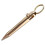 Brass Rollerball Pen 0.5mm Fine Point with Replacement Refills for Smooth Writing, Ideal for Journaling and Office Use A 5