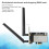 NGFF to PCIe WiFi Adapter Card 2.4G+5G Support Linux Windows 3