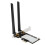 NGFF to PCIe WiFi Adapter Card 2.4G+5G Support Linux Windows 11