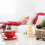 Handmade Christmas Scented Soy Wax Candle White Tree Shape 6