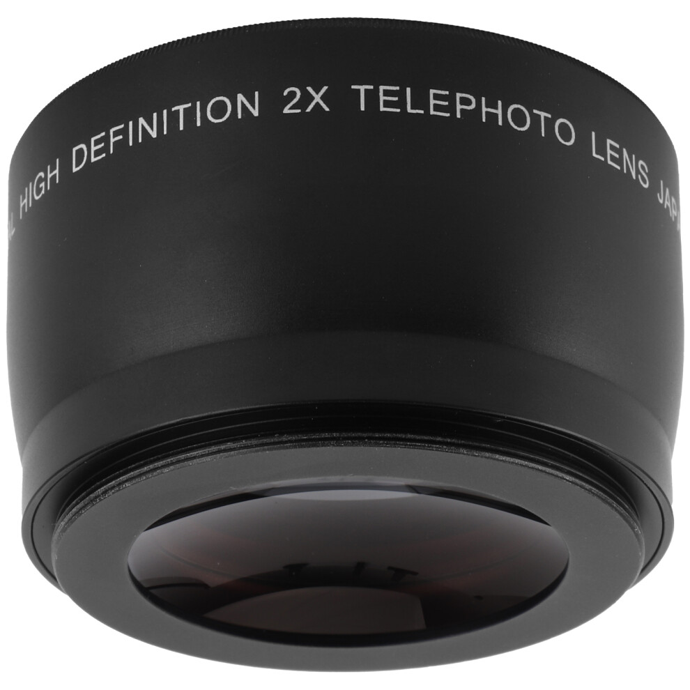 2X Telephoto Lens With Optical Glass For Camera, 55Mm Filter Diameter 6931392092233