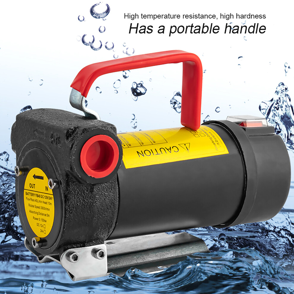 12V 155W Self-Priming Water Oil Pump 70Pcs