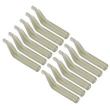 100PCS 20mm PE Anti Tangles Sleeves Light Green for Carp Fishing Tackle