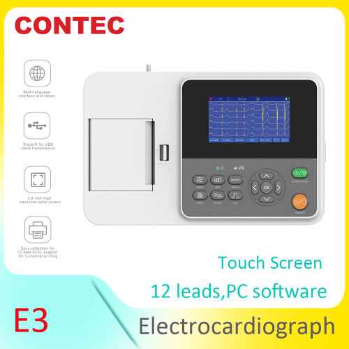 ECG Machine 3 Channel 12-lead electrocardiograph
