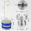 3set 1.1 mm Foam Cannon Orifice Nozzle and Foam Maker Replacement Thread Nozzle Tips and Mesh Filter for Snow Foam Lance 9