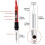 Digital Soldering Iron 80W with /OFF  Adjustable Temperature LCD Ceramic Heater Soldering Tips EU Plug 6