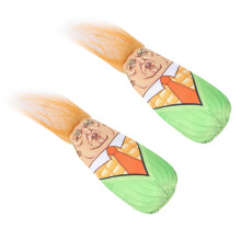 2pcs Plush Catnip Biting Toys with Bell Sound – Cute Corn Design
