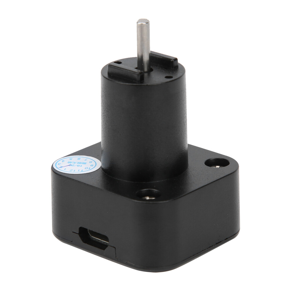 Black Abs Fingerprint Lock For Cabinets, 20 Fingerprints, Rechargeable 8781392093314