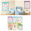 10Pcs Colorful Vocabulary Teaching Posters For-spanish 4