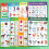10Pcs Laminated Language Teaching Posters Educational-French 6