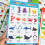 10Pcs Laminated Language Teaching Posters Educational-French 7