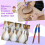 Pottery Handle Making Tool Sculpture Carving Scraper Tool Pottery Modelling Shape for Cup Mug Utensil Vase Clay Cutters A 5