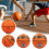 Gumový basketbalový míč s vysokou elasticitou, odolný proti oděru 8