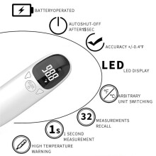 Cat and Dog Ear Temperature Monitor, Pet Only Thermometer, Dogs or Cats Ear Temperature Monitor