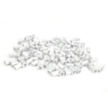 Pull Riveting Nuts 100 pièces Aluminium – Finition Plate M3/M4/M5/M6/M8/M10