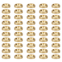 50Pcs Pure Copper Countersunk Screw Washer M3-M6 Flat Head Gaskets