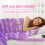 Purple Throw Blanket 60x50 inches 3