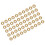 50Pcs Pure Copper Countersunk Screw Washers M3-M6 Flat Head Gasket 10