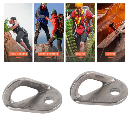 M10 304 SS Climbing Hangers, 2 Pack