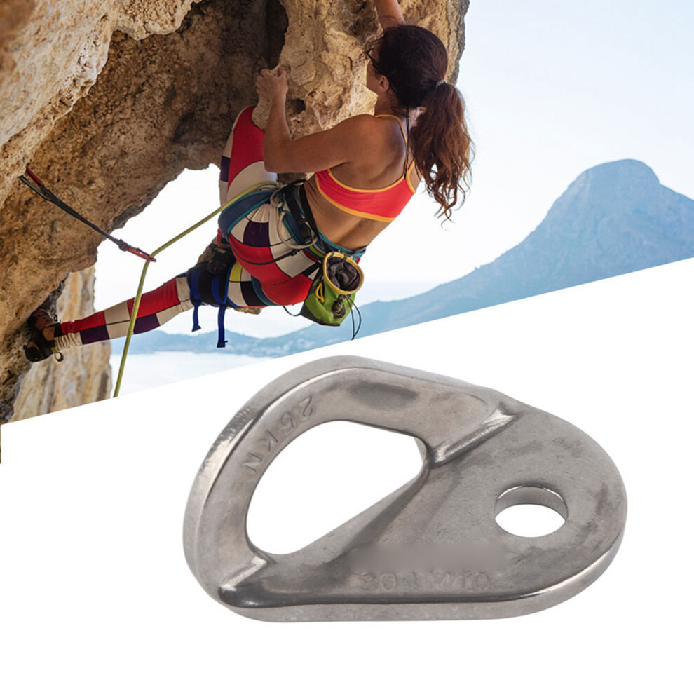Mountain Climbing Bolt Hanger 2Pcs M10 304 Stainless Steel Outdoor Caving Gear 9451392300314