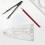 Parabolic Curves Template Ruler for Students, Artists, and Designers - Essential Tool for Complex Geometric Shapes 1
