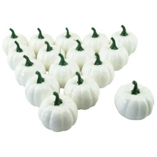 16pcs Foam Dollhouse Pumpkin Models, 6cm Diameter for Kids