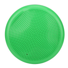 Thickened PVC Yoga Inflatable Cushion Green 34cm for Fitness Balance