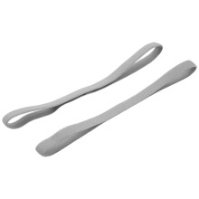 80 Pezzi Fasce per Capelli Elastiche Antiscivolo Spesse Fasce per Capelli, Capelli da Esercizio e Fasce per Sudore per Donne e Uomini (Nero, Grigio)