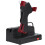 Dark Red Mobile Phone Shaker Step Counter, 15.5x11.8cm Pedometer 14
