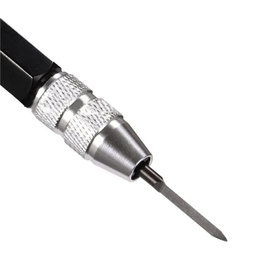 Triangular Burr Scrapers Deburring Trimming Tool Adjustable SC1300 Handle/BD5010 Trimming Blade 2