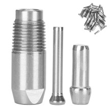 Steel Chicken Nipple Drinkers 10pcs Automatic Water Feeder for Poultry Farm