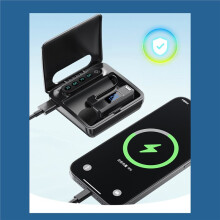 Kabellose Kopfhörer, HiFi-Stereo-Headsets, 5.5, mit Kragenclip-Mikrofon, Ohrhörer, Anrufe, Geräuschunterdrückung, A