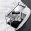 Metal Desktop Layered Storage Rack, Double-Layer Desk Storage Rack,Cup Storage Rack, Bathroom Cosmetics Storage Rack 2