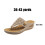 Modieuze uitgeholde slippers voor dames, gedempte-Wit 38 4