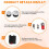 Air Compressor Pump Accessories Four-Hole Automatic Pressure  Assembly with American Connector 4