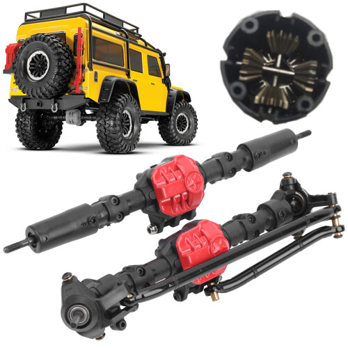 Achsgetriebe 180mm Breite für SCX10 I/II 1